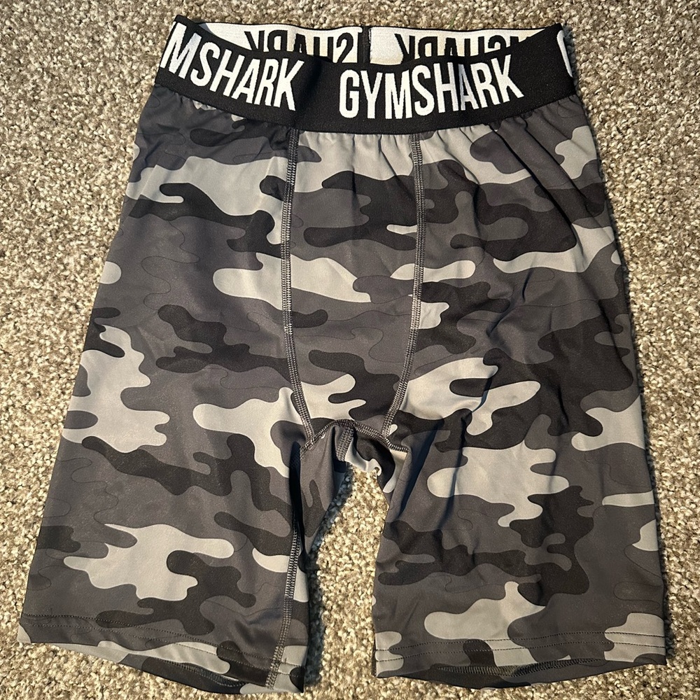 Gymshark Men’s Compression Shorts Camouflage Print